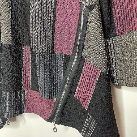 MOONLIGHT Y & S Fashion Women's Jacket Cardigan Geometric Art to Wear Lagenlook - Picture 11 of 15